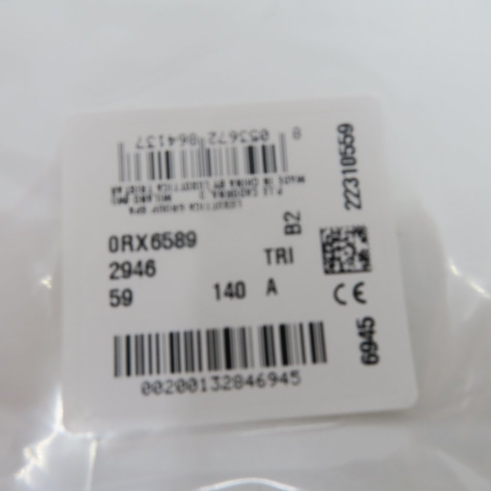 Ray-Ban Gold & Black RB 6589 2946 Semi Rimless New - Picture 7 of 8